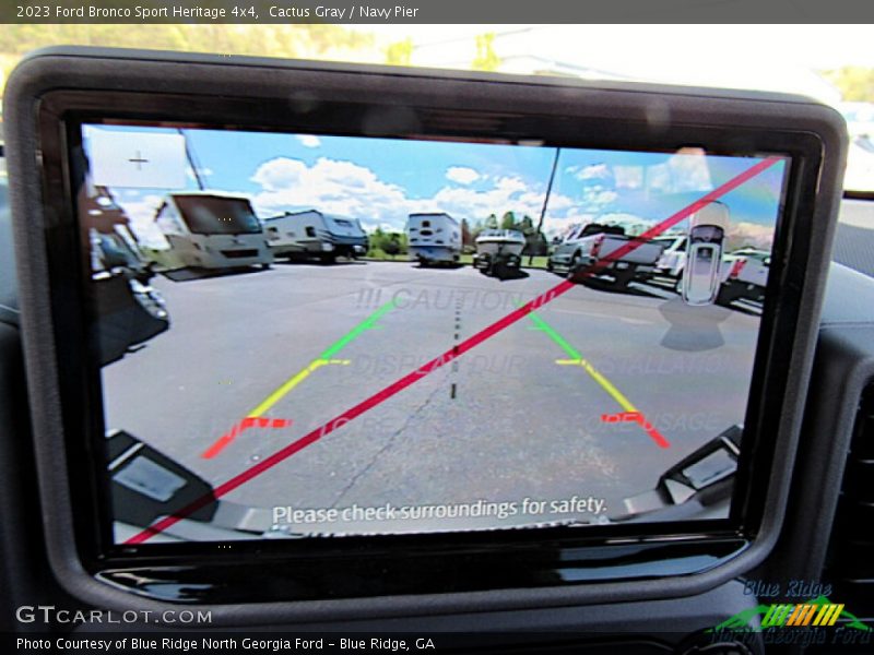 Cactus Gray / Navy Pier 2023 Ford Bronco Sport Heritage 4x4