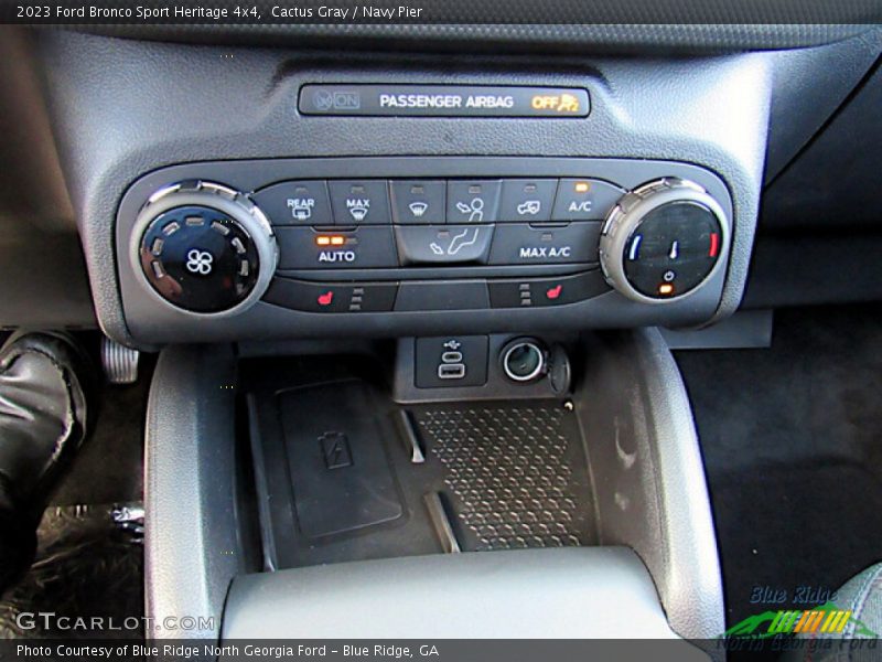 Cactus Gray / Navy Pier 2023 Ford Bronco Sport Heritage 4x4