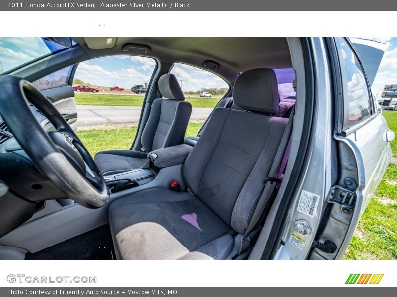 Alabaster Silver Metallic / Black 2011 Honda Accord LX Sedan