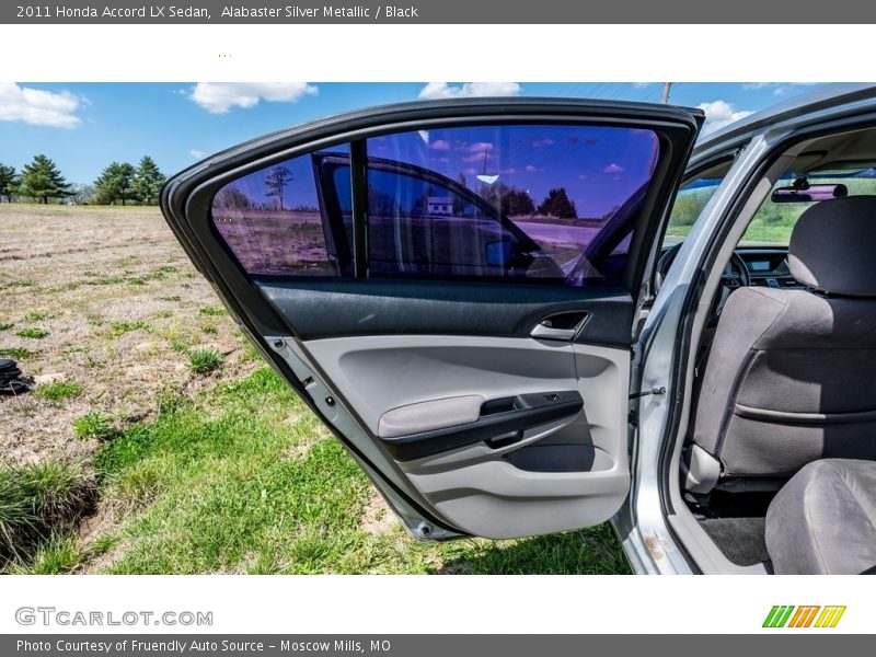 Alabaster Silver Metallic / Black 2011 Honda Accord LX Sedan