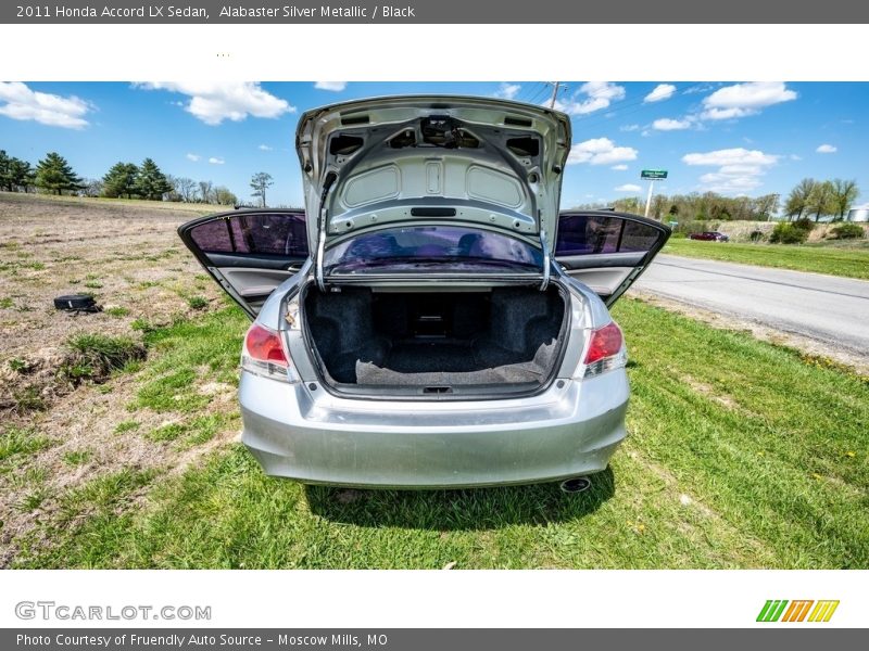 Alabaster Silver Metallic / Black 2011 Honda Accord LX Sedan