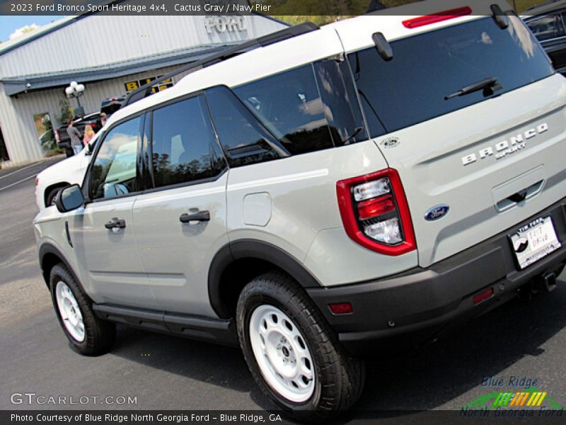 Cactus Gray / Navy Pier 2023 Ford Bronco Sport Heritage 4x4