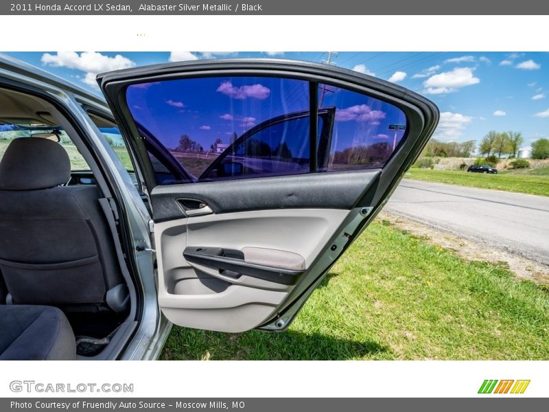 Alabaster Silver Metallic / Black 2011 Honda Accord LX Sedan