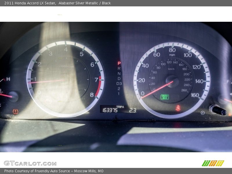 Alabaster Silver Metallic / Black 2011 Honda Accord LX Sedan