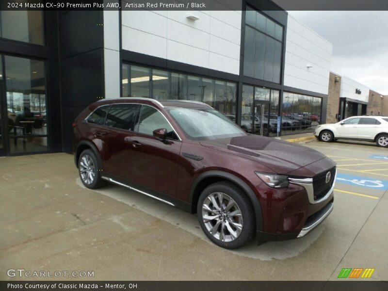 Front 3/4 View of 2024 CX-90 Premium Plus AWD