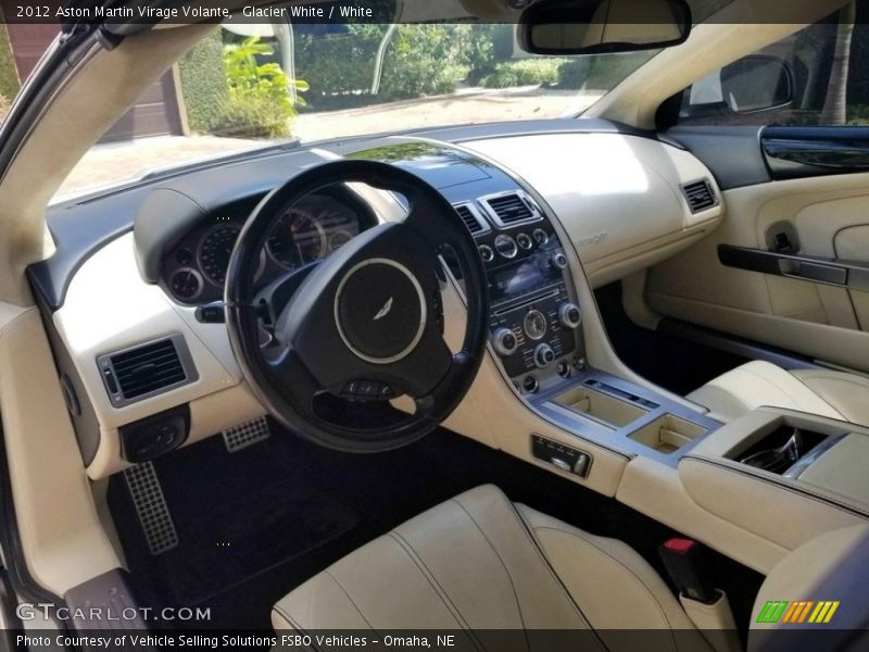  2012 Virage Volante White Interior