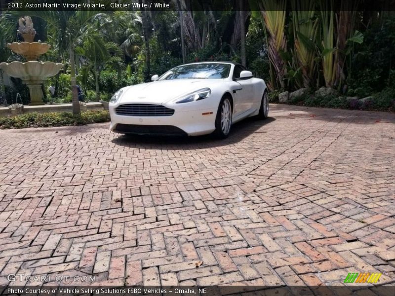 Glacier White / White 2012 Aston Martin Virage Volante