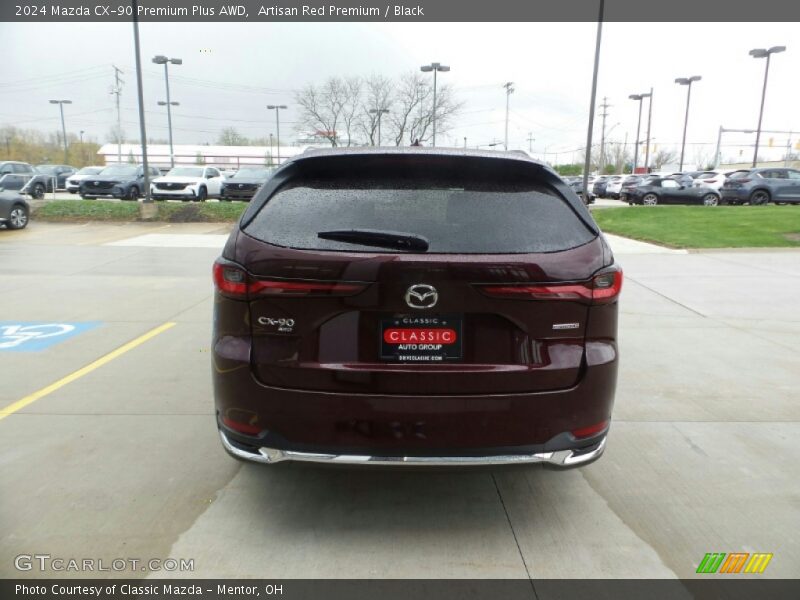 Artisan Red Premium / Black 2024 Mazda CX-90 Premium Plus AWD