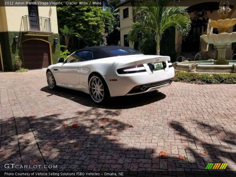 Glacier White / White 2012 Aston Martin Virage Volante