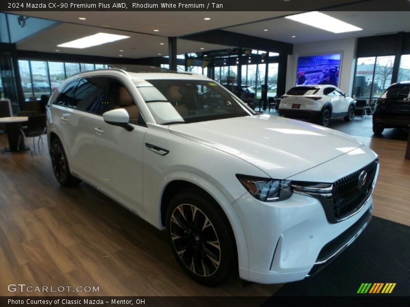 Front 3/4 View of 2024 CX-90 Premium Plus AWD