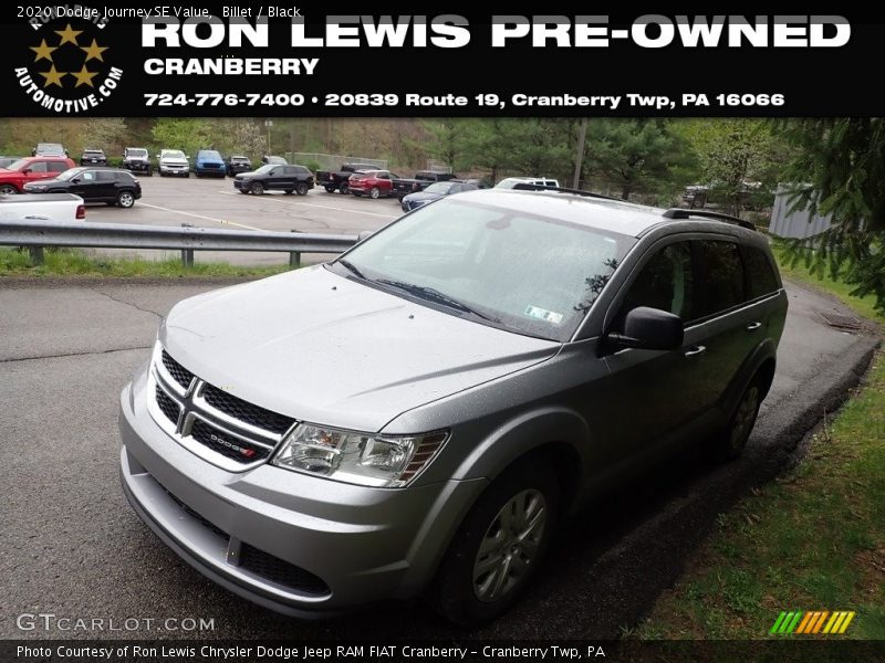 Billet / Black 2020 Dodge Journey SE Value
