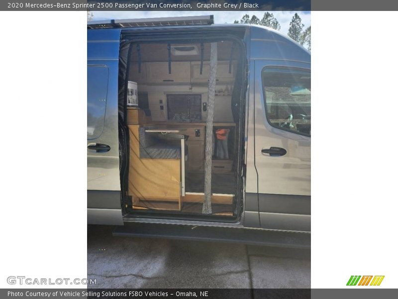 Graphite Grey / Black 2020 Mercedes-Benz Sprinter 2500 Passenger Van Conversion