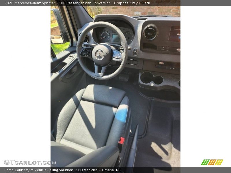 Graphite Grey / Black 2020 Mercedes-Benz Sprinter 2500 Passenger Van Conversion