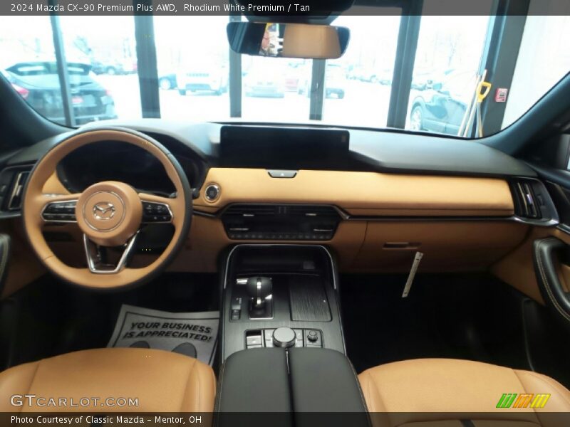 Dashboard of 2024 CX-90 Premium Plus AWD