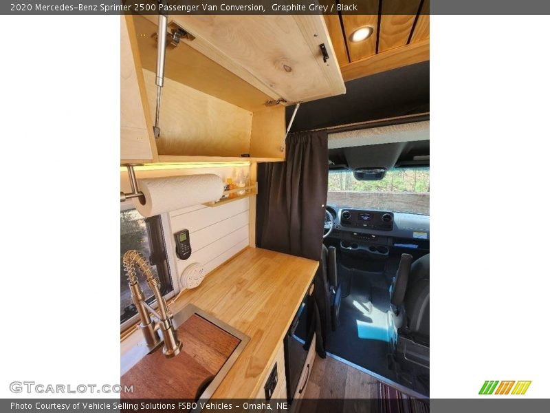 Graphite Grey / Black 2020 Mercedes-Benz Sprinter 2500 Passenger Van Conversion