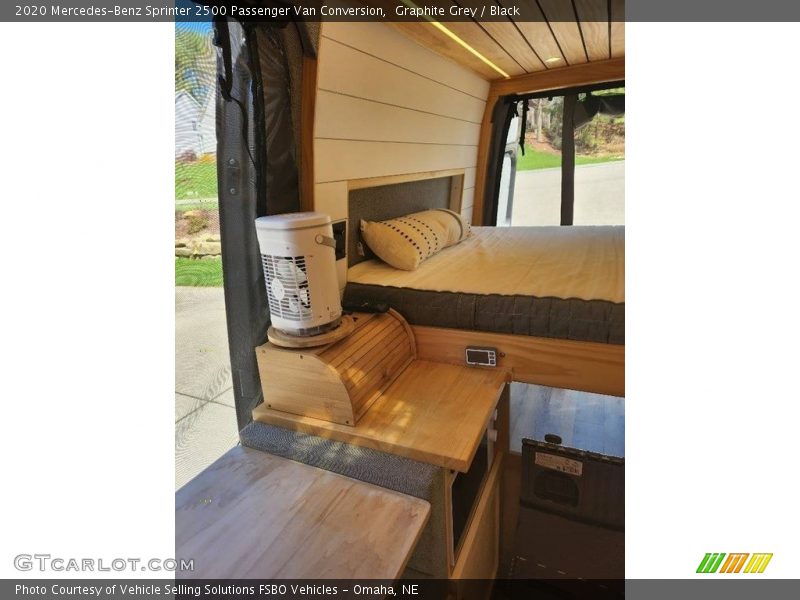 Graphite Grey / Black 2020 Mercedes-Benz Sprinter 2500 Passenger Van Conversion