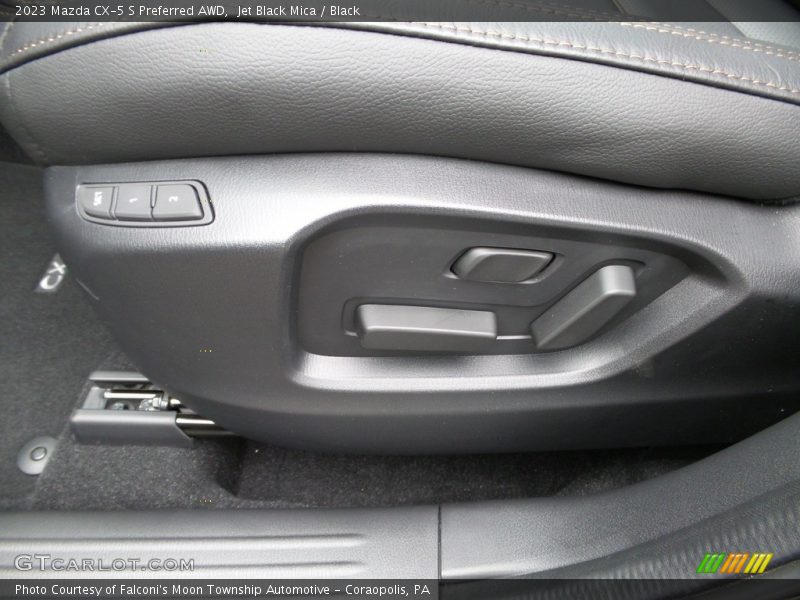 Jet Black Mica / Black 2023 Mazda CX-5 S Preferred AWD