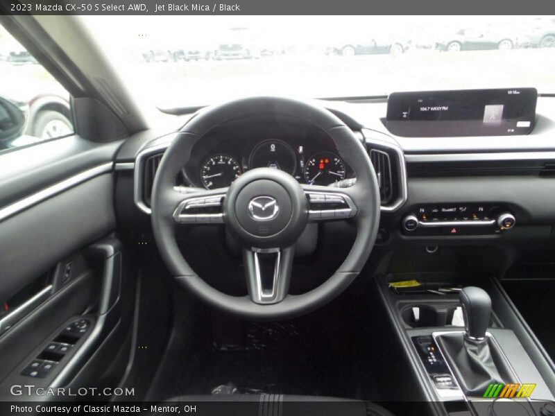 Jet Black Mica / Black 2023 Mazda CX-50 S Select AWD