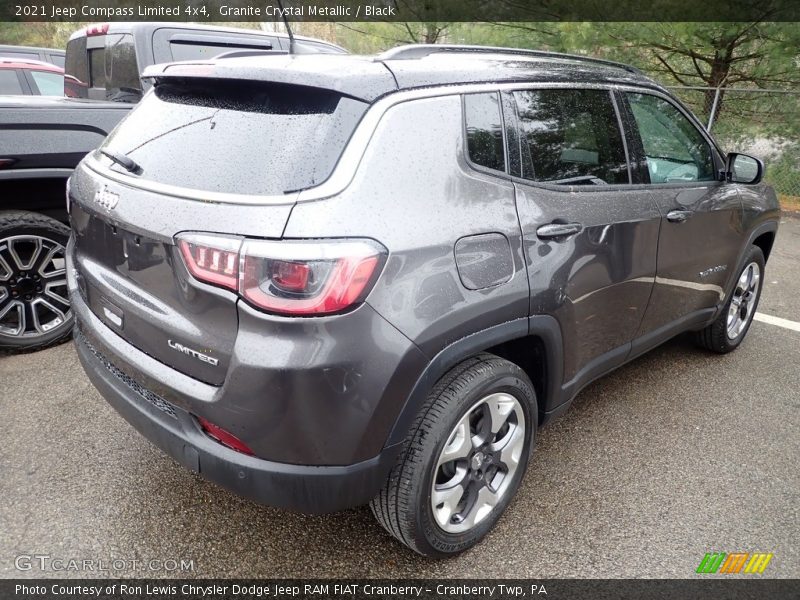 Granite Crystal Metallic / Black 2021 Jeep Compass Limited 4x4