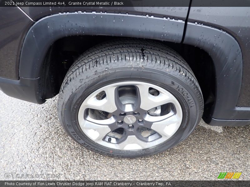 Granite Crystal Metallic / Black 2021 Jeep Compass Limited 4x4