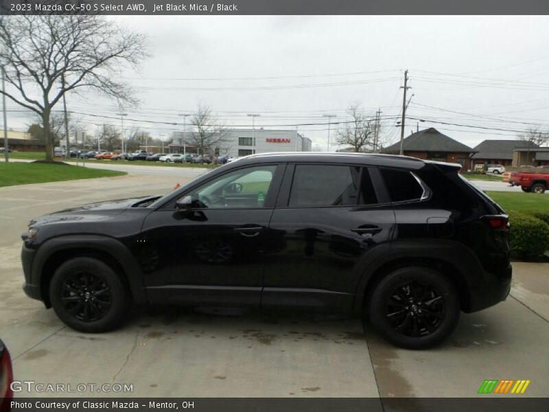 Jet Black Mica / Black 2023 Mazda CX-50 S Select AWD