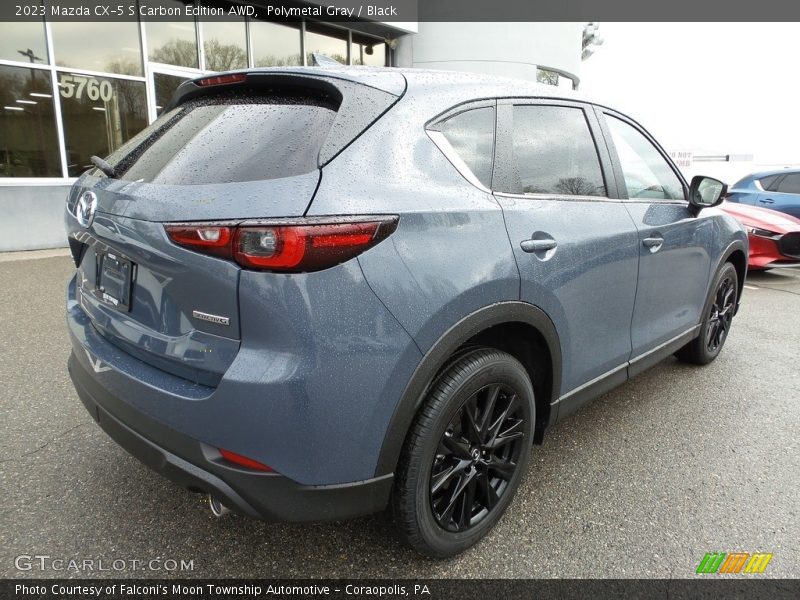 Polymetal Gray / Black 2023 Mazda CX-5 S Carbon Edition AWD