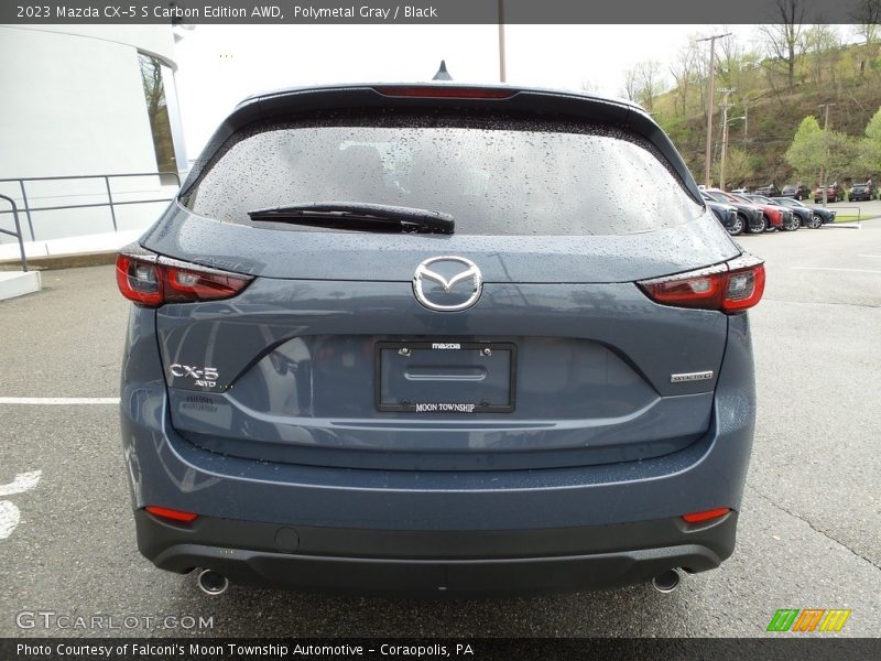 Polymetal Gray / Black 2023 Mazda CX-5 S Carbon Edition AWD
