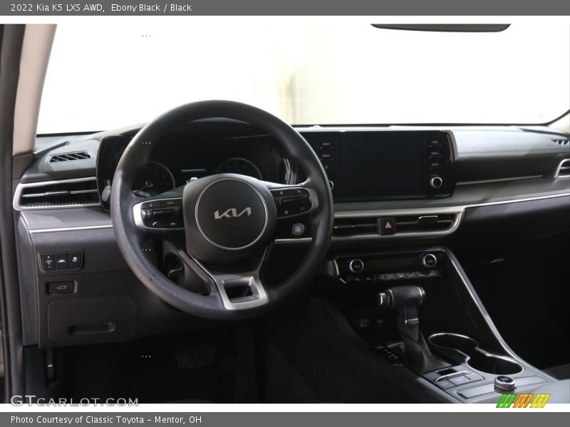 Ebony Black / Black 2022 Kia K5 LXS AWD
