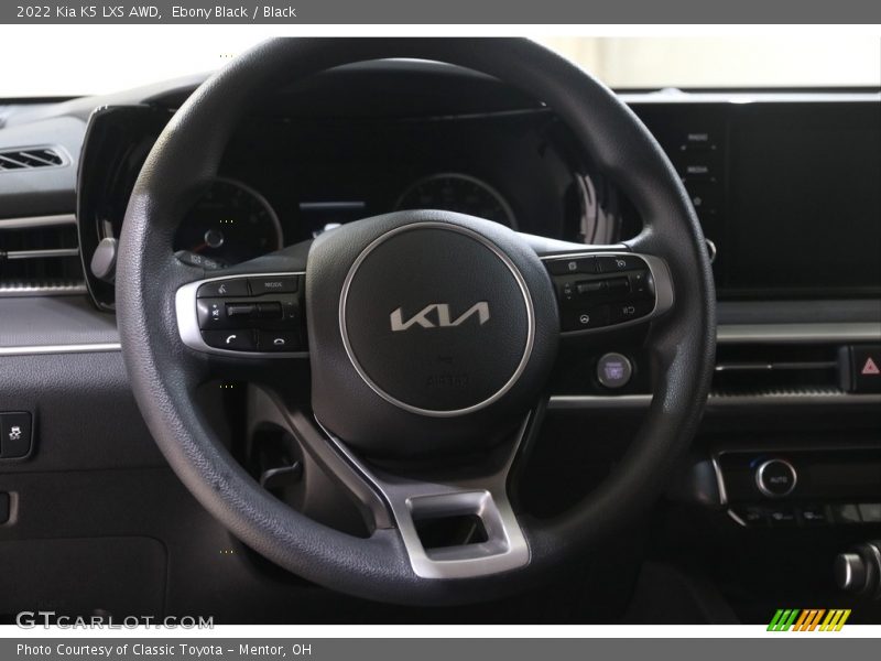 Ebony Black / Black 2022 Kia K5 LXS AWD