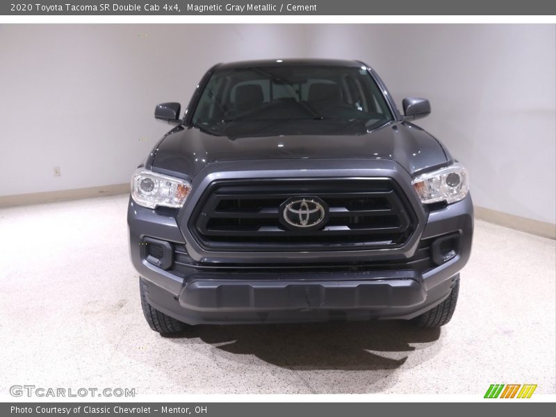 Magnetic Gray Metallic / Cement 2020 Toyota Tacoma SR Double Cab 4x4
