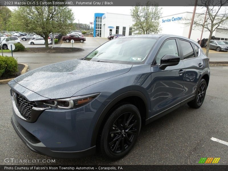 Polymetal Gray / Black 2023 Mazda CX-5 S Carbon Edition AWD