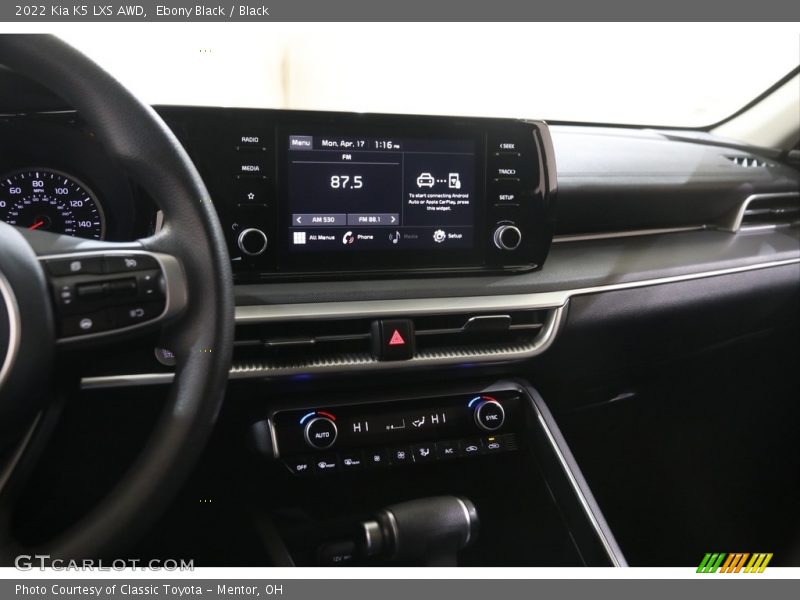 Ebony Black / Black 2022 Kia K5 LXS AWD