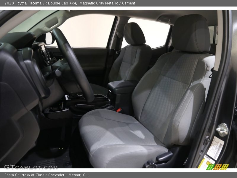 Magnetic Gray Metallic / Cement 2020 Toyota Tacoma SR Double Cab 4x4