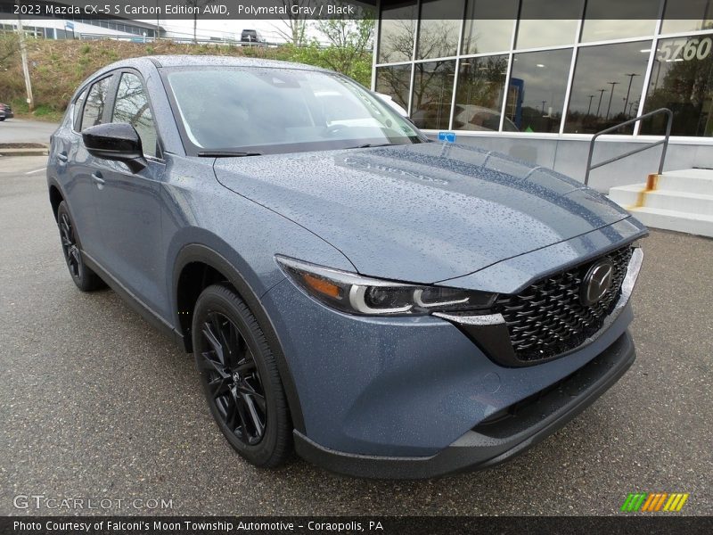 Polymetal Gray / Black 2023 Mazda CX-5 S Carbon Edition AWD