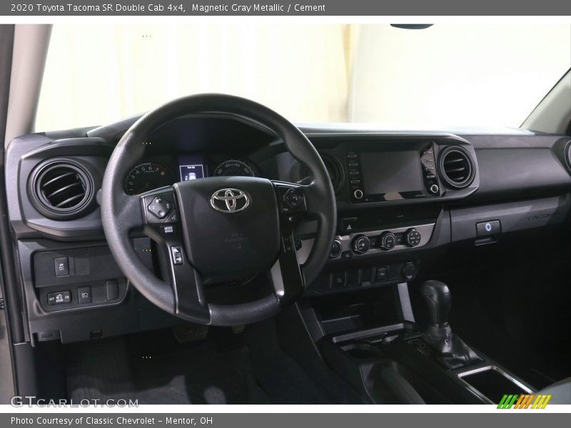 Magnetic Gray Metallic / Cement 2020 Toyota Tacoma SR Double Cab 4x4