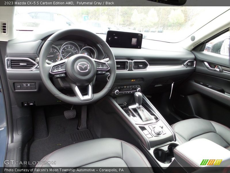 Polymetal Gray / Black 2023 Mazda CX-5 S Carbon Edition AWD