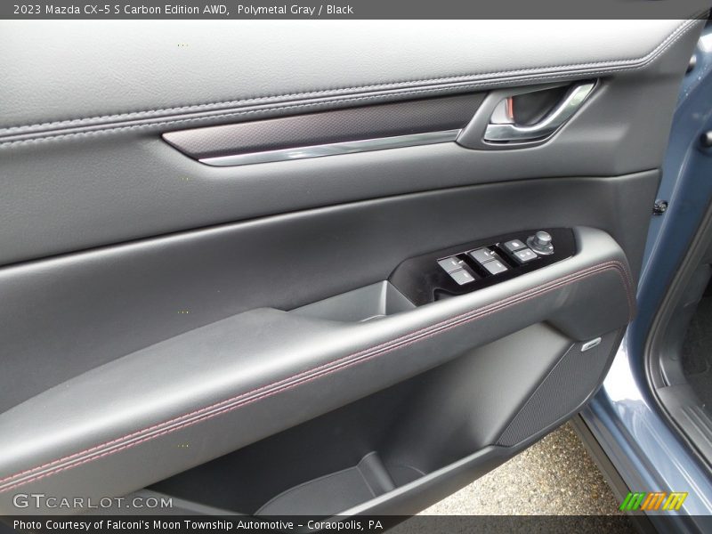 Polymetal Gray / Black 2023 Mazda CX-5 S Carbon Edition AWD