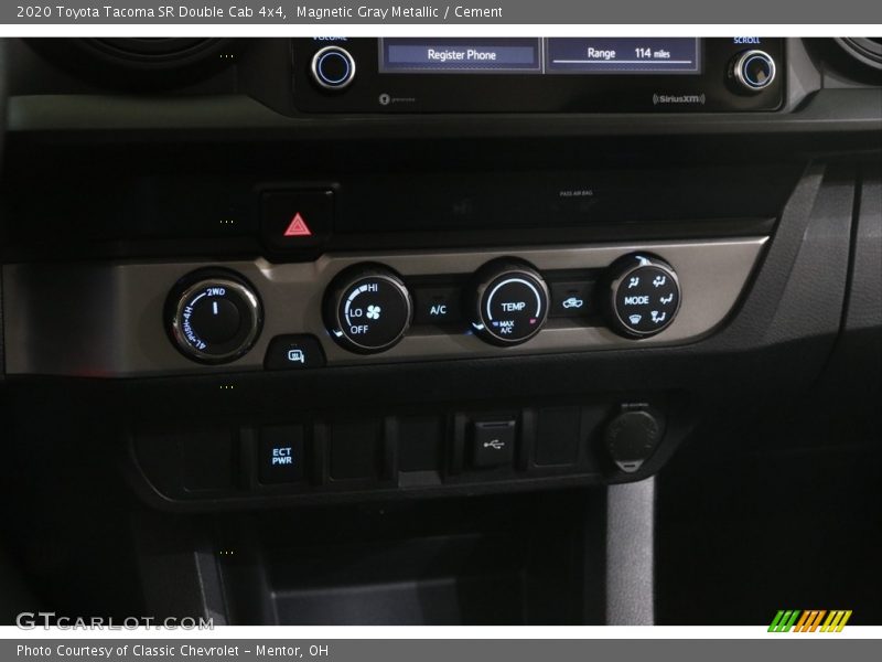 Magnetic Gray Metallic / Cement 2020 Toyota Tacoma SR Double Cab 4x4