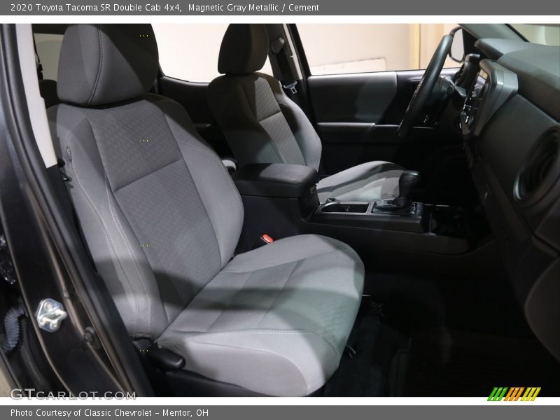 Magnetic Gray Metallic / Cement 2020 Toyota Tacoma SR Double Cab 4x4