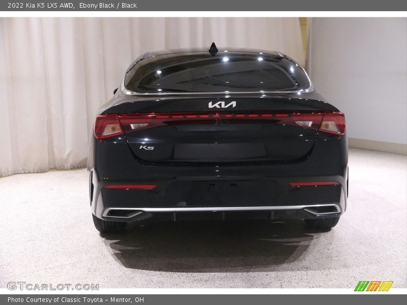 Ebony Black / Black 2022 Kia K5 LXS AWD