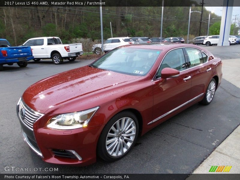 Front 3/4 View of 2017 LS 460 AWD