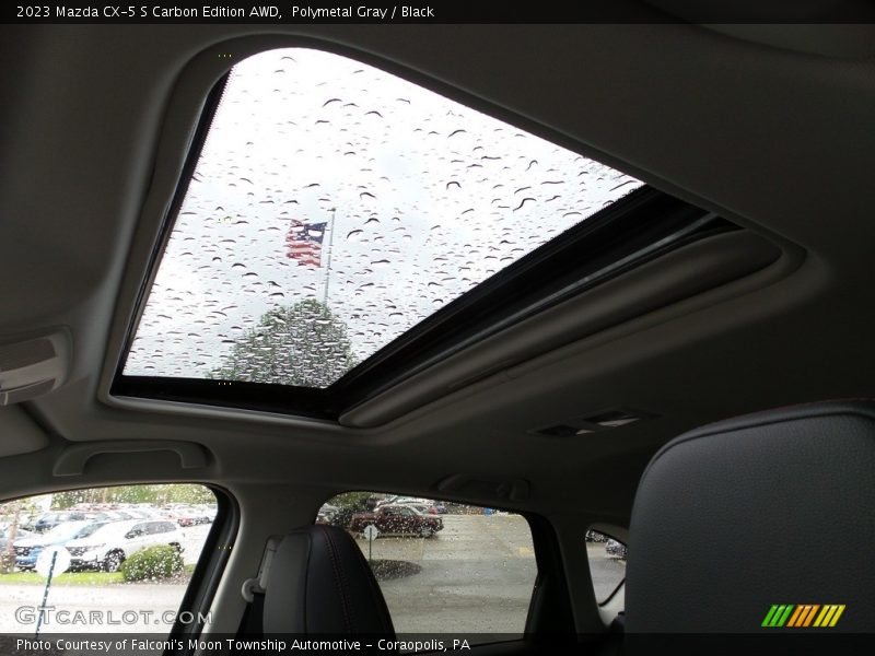 Polymetal Gray / Black 2023 Mazda CX-5 S Carbon Edition AWD