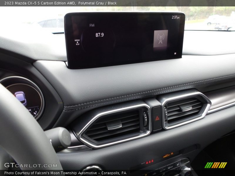 Polymetal Gray / Black 2023 Mazda CX-5 S Carbon Edition AWD