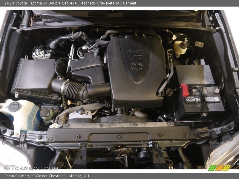 Magnetic Gray Metallic / Cement 2020 Toyota Tacoma SR Double Cab 4x4