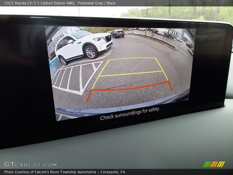 Polymetal Gray / Black 2023 Mazda CX-5 S Carbon Edition AWD