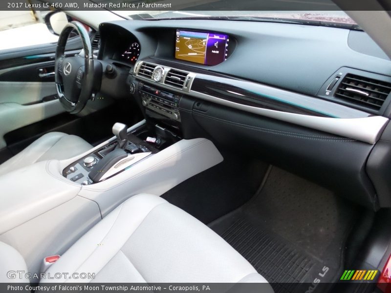 Matador Red Mica / Parchment 2017 Lexus LS 460 AWD