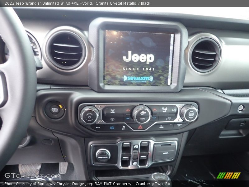 Granite Crystal Metallic / Black 2023 Jeep Wrangler Unlimited Willys 4XE Hybrid
