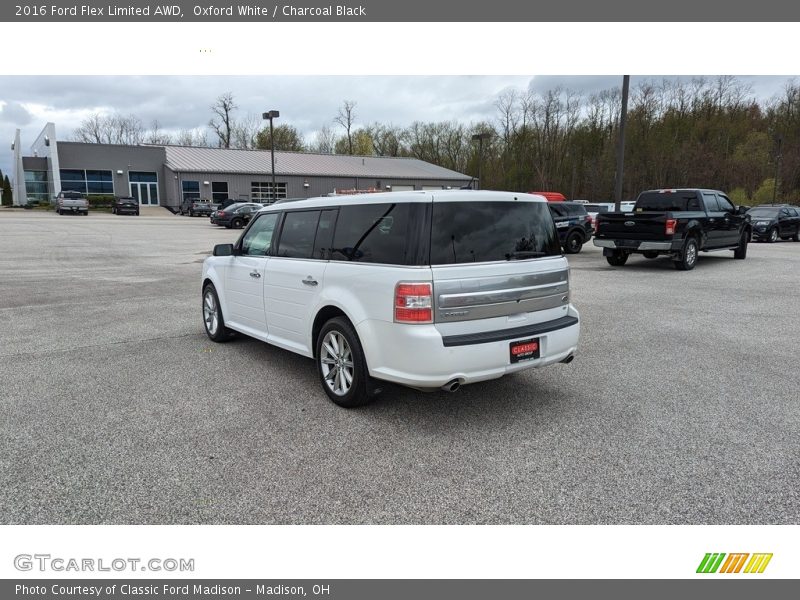 Oxford White / Charcoal Black 2016 Ford Flex Limited AWD