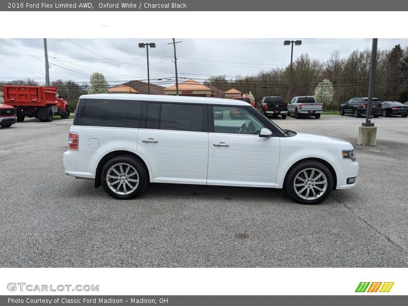 Oxford White / Charcoal Black 2016 Ford Flex Limited AWD