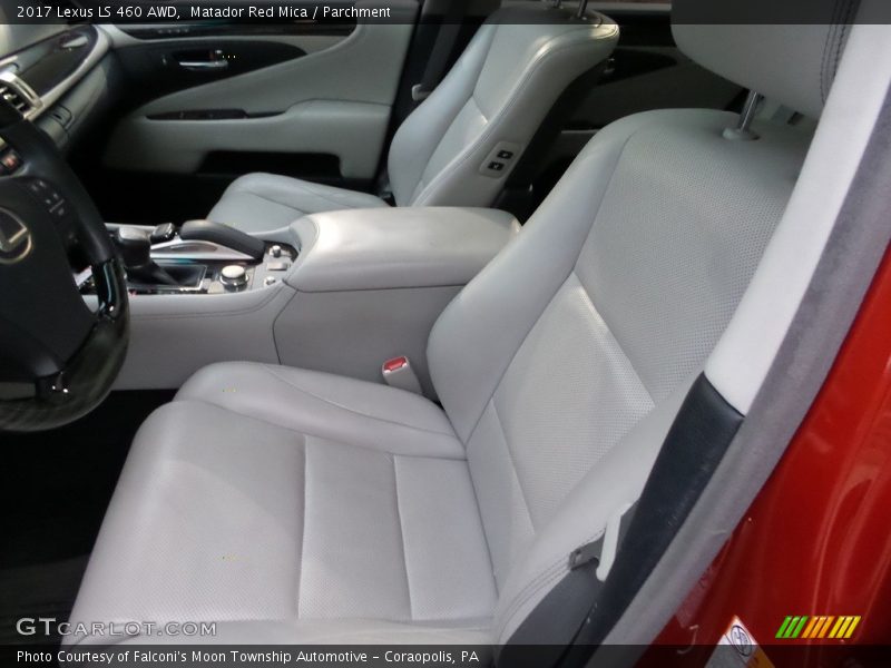 Matador Red Mica / Parchment 2017 Lexus LS 460 AWD
